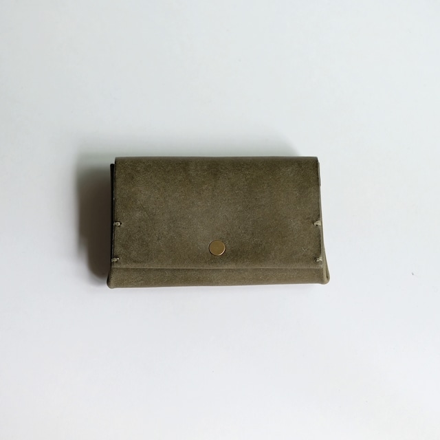 bellowsfold wallet - gri - プエブロ