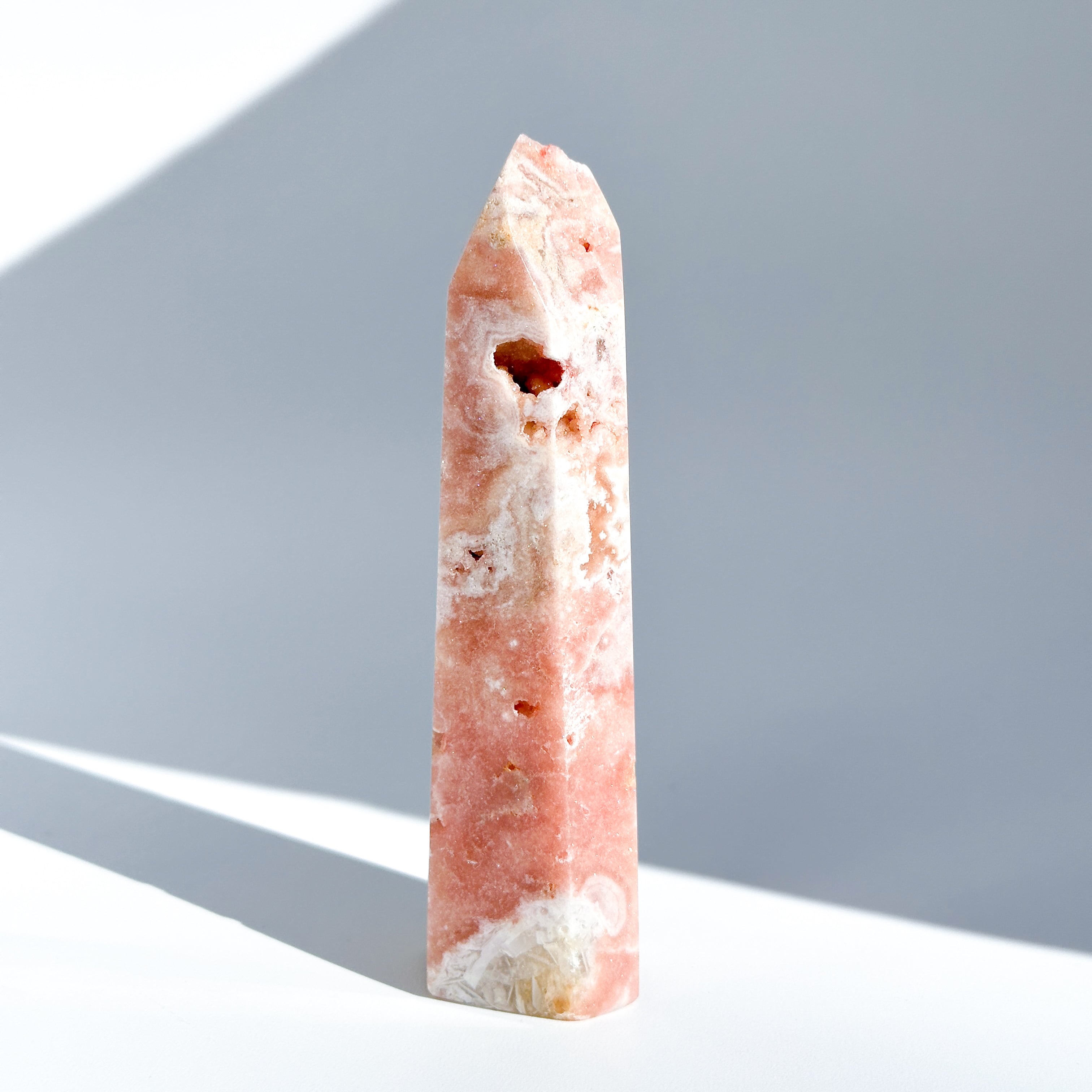 ハイクオリティ】ピンクアメジスト タワー21◇ Pink Amethyst ◇天然石