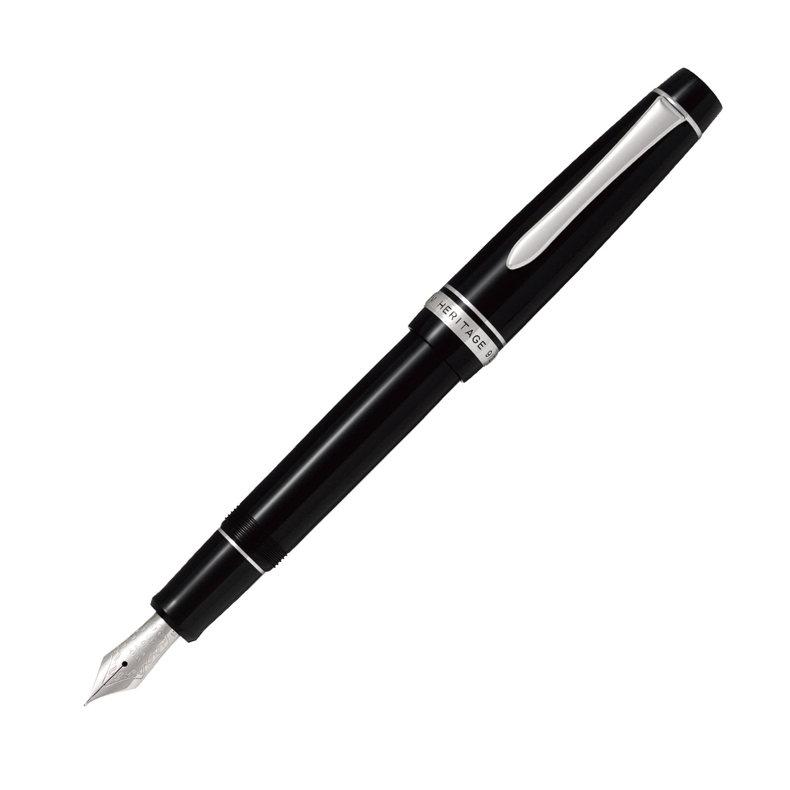 PILOT パイロット万年筆 カスタムヘリテイジ912 ペン先F(細字) パイロット PILOT カスタムヘリテイジ万年筆912 F 細字 <ブラック
