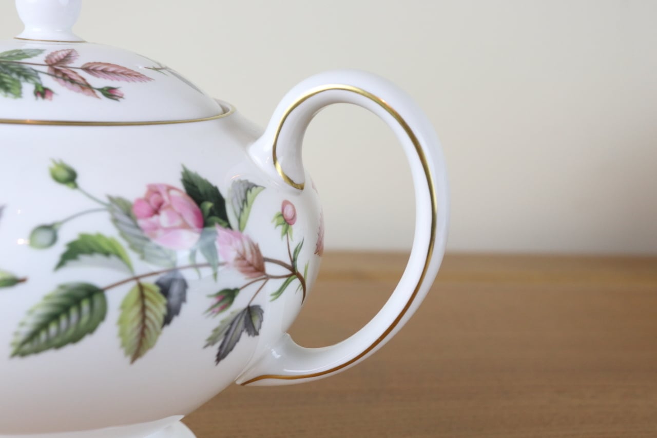 ウェッジウッド ハザウェイローズ ポット ヴィンテージ WEDGWOOD バラ