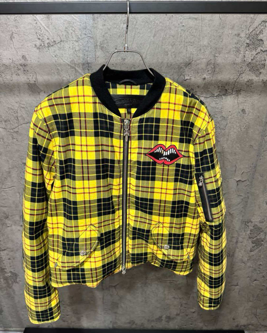 クロムハーツ マッティボーイ チョンパー チェック柄ジャケット M CHROME HEARTS クロムハーツ マッティボーイ チョンパー