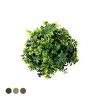 フェイクグリーン ボールS 幅25×奥行25×高さ25cm 日用品 完成品 組立不要 グリーン