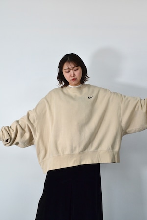 NIKE "変形" sweat shirt