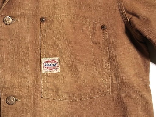 40's carhartt カーハート 変形ポケット ハートタグ ダック