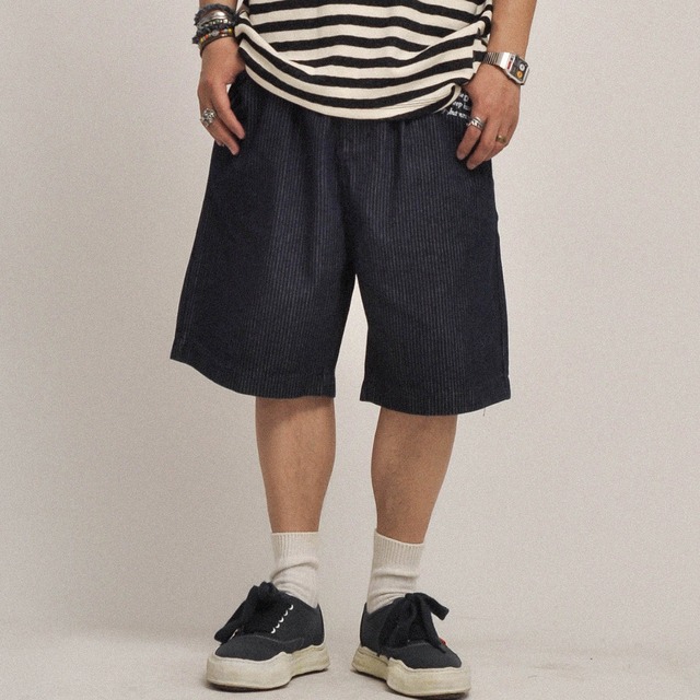 ヴィンテージデニム・ワイドショーツ Y9264