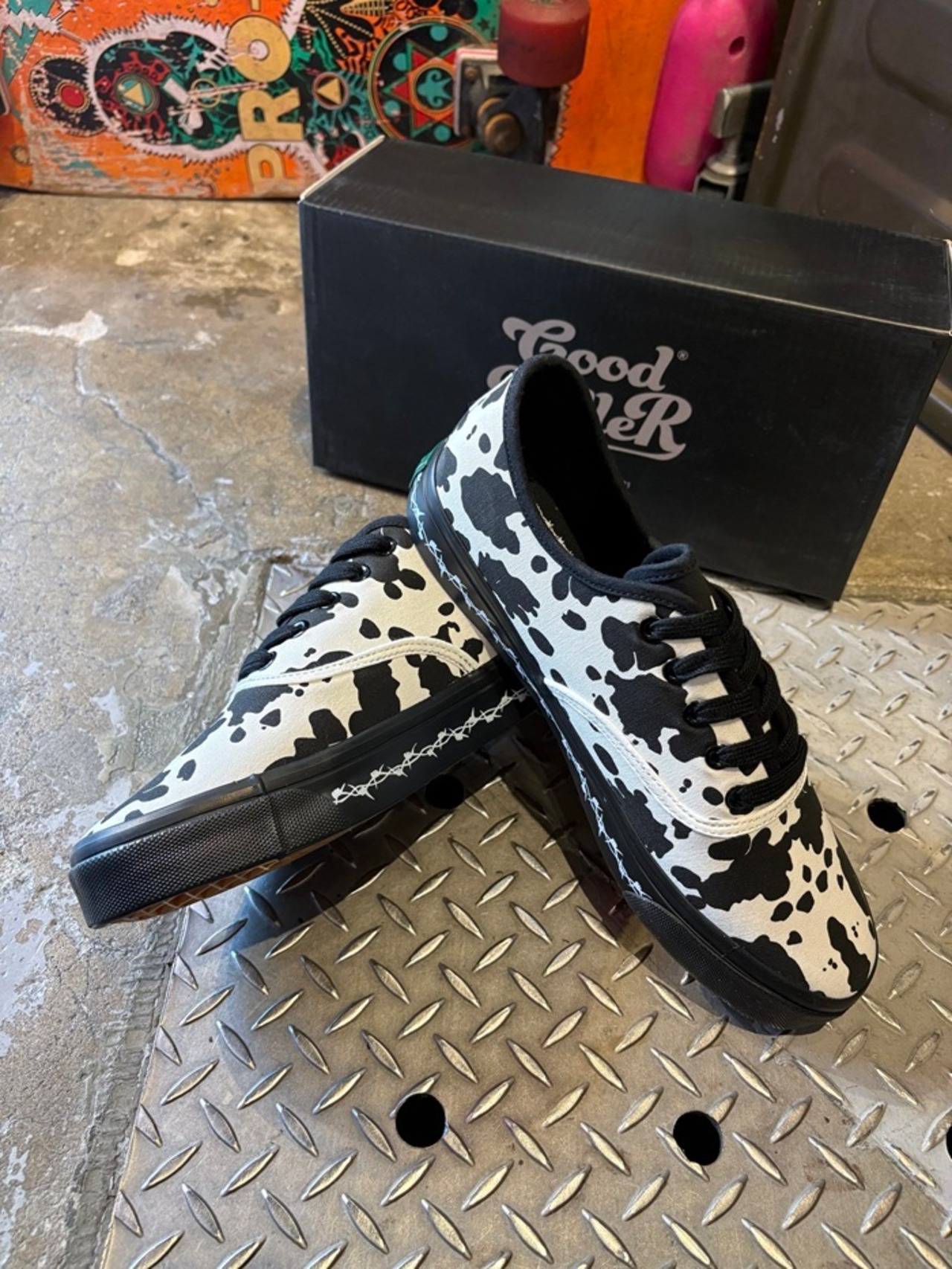 GOOD HELLER / GH ORIGINAL AUTHENTIC / COW & LIGHTNING / スニーカー / GH-26SS018 - 1