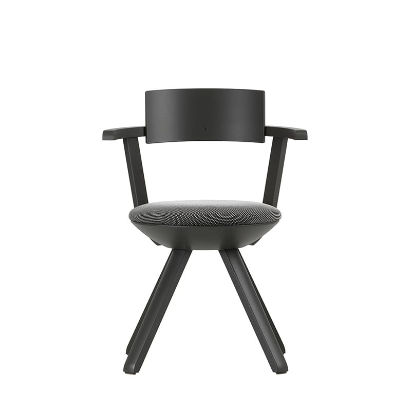 ライバルチェア ライバル チェア アスファルトラッカー 座面 ブラック／ホワイト