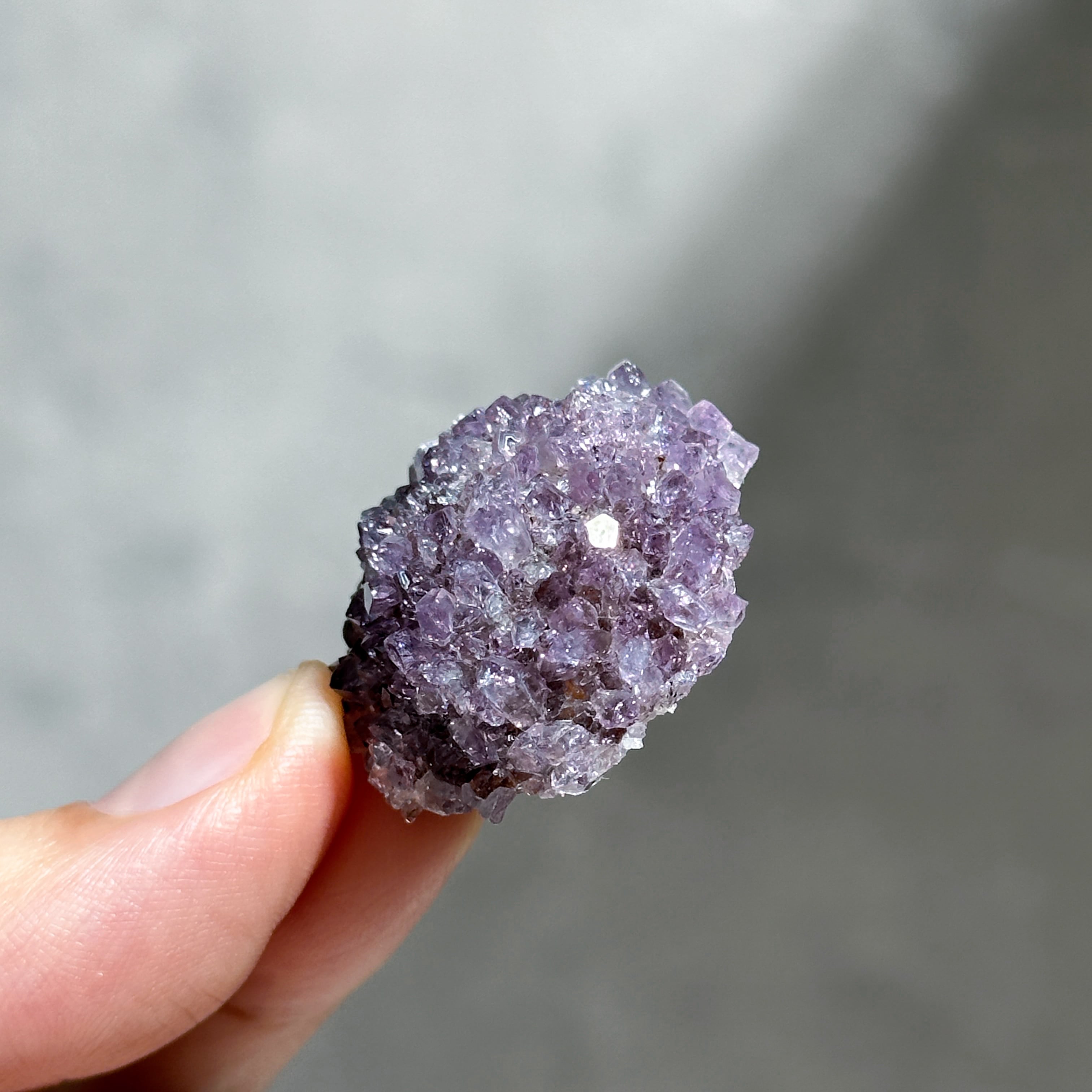 ウルグアイ産フラワーアメジスト 原石42◇ Flower Amethyst ◇天然石