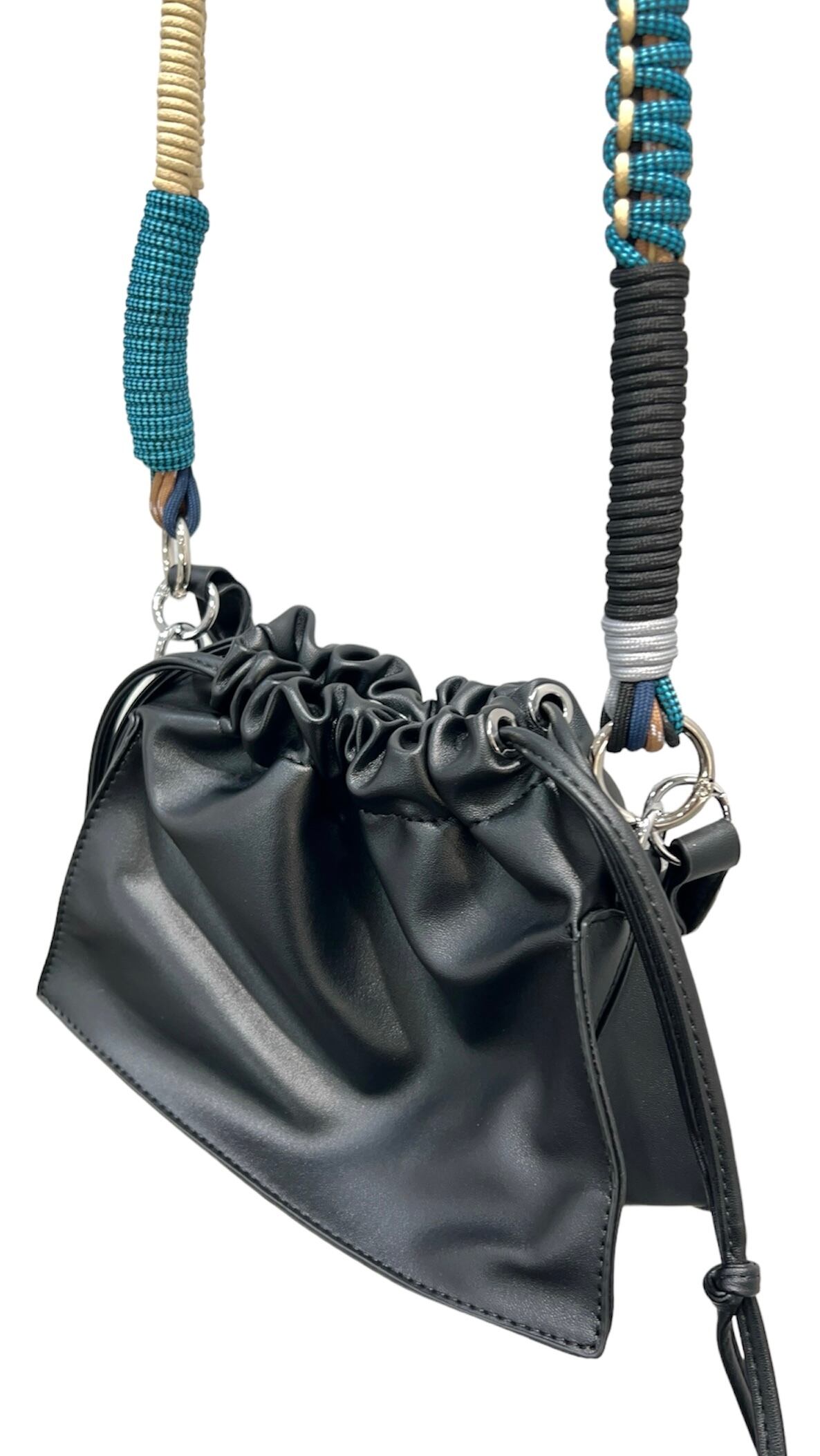 Eu e eles】bag×rope set Blue×Black | PuKu