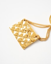 〈CHANEL〉Matelasse Brooch 1970s