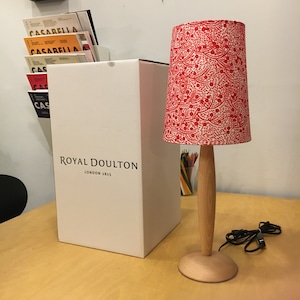 英国 Royal Doulton/ロイヤルドルトン ”Fable” テーブルランプ 箱･取説付 美品