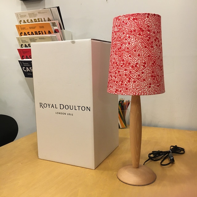 英国 Royal Doulton/ロイヤルドルトン ”Fable” テーブルランプ 箱･取説付 美品