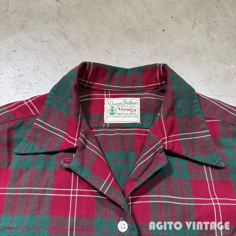 50's Deacon Brothers ディーコンブラザーズ コットンウールオープン