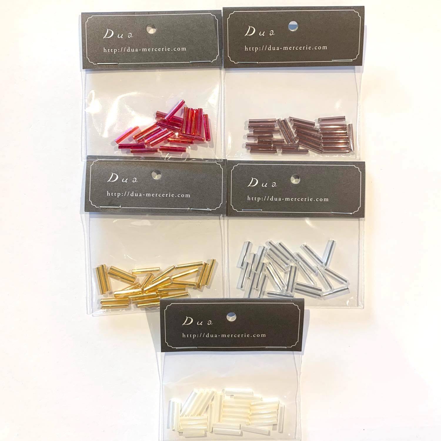 SALE〉竹ビーズストレート（12mm/ 10色） | Dua-アクセサリーパーツ