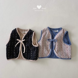 【ご予約】lalaland Hippie reversible vest