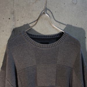 Gray Cotton Knit
