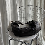 【受注予約:7月中旬入荷予定】fake leather shoulder bag/ darkbrown