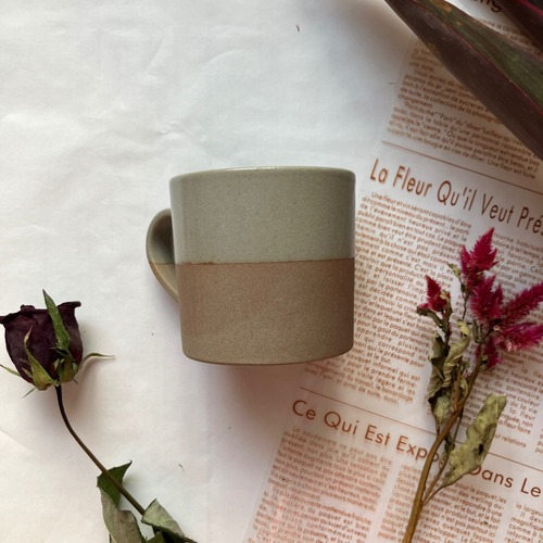【即納】Soil Mug cup マグカップ　Gray  美濃文山窯　【美濃焼】　SD154364
