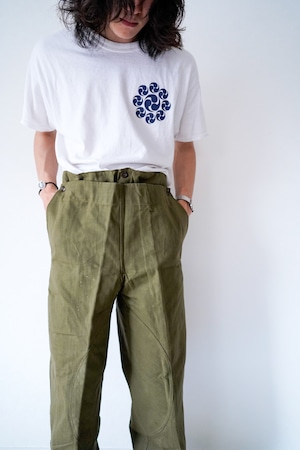 【1940s, Deadstock】"M-38" French Motorcycle Pants, 2nd Type /176m