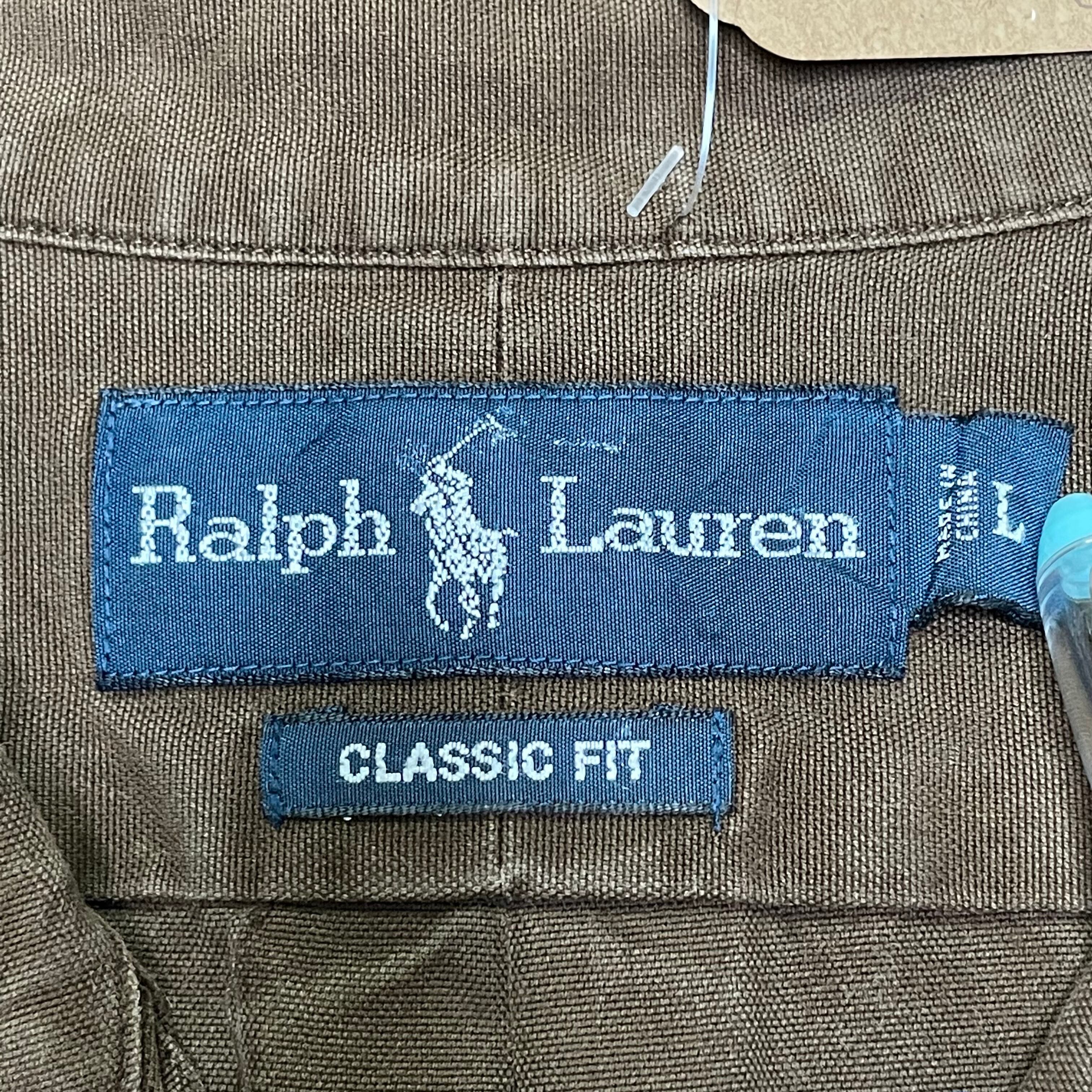 POLO RALPH LAUREN 長袖シャツ L 刺繍 | 古着屋OLDGREEN