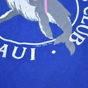 85's Whale watchers club print tee