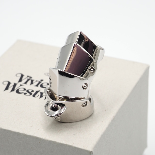 Vivienne Westwood 約13号 アーマーリング シルバー925 ヴィヴィアンウェストウッド 付属品付き