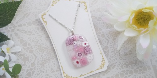 ミルフィオリペンダント