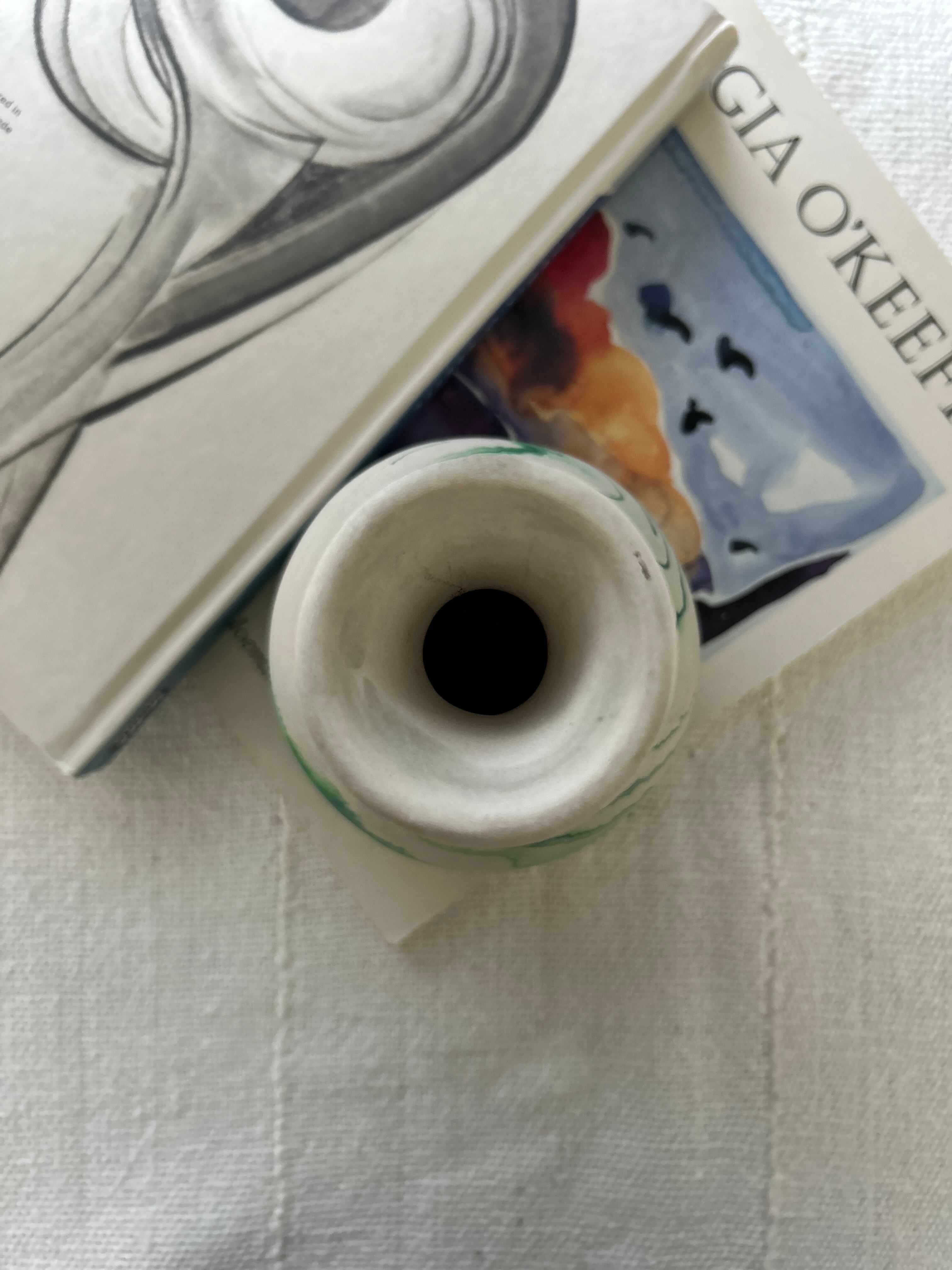 NEMADJI POTTERY ヴィンテージ　アメリカ マーブル Vintage Large Nemadji Pottery Vase 12” Tall 10.5” Wide | eBay