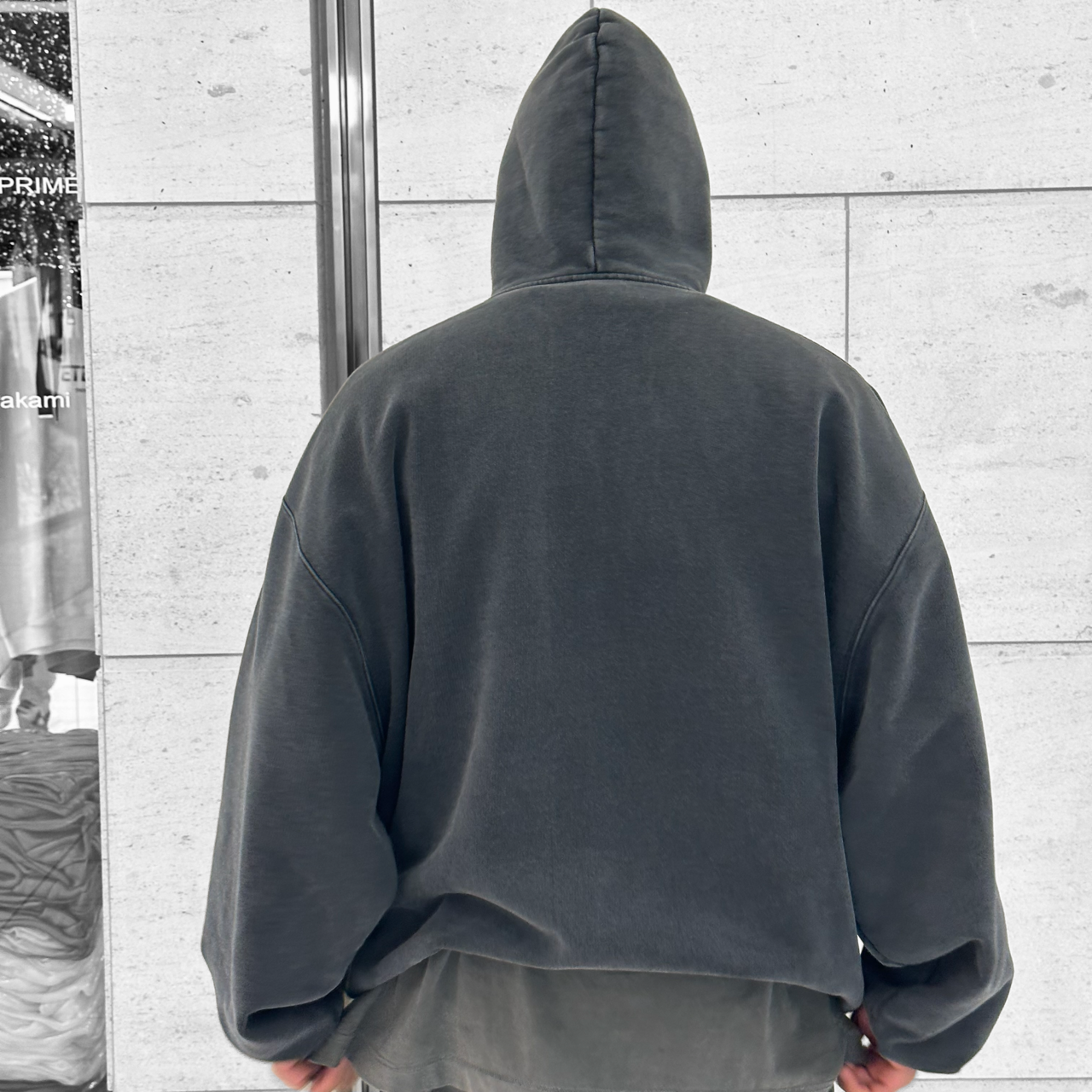 【VETEMENTS】LOGO LIMITED EDITION HOODIE(WASHED BLACK) - 11