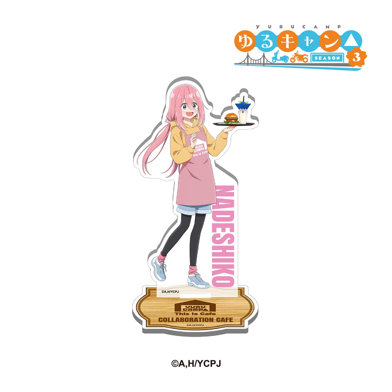 TVアニメ『ゆるキャン△ SEASON３』× This Is Cafe コラボ限定　アクリルスタンド 等身ver （コンプリートセット/6個入）