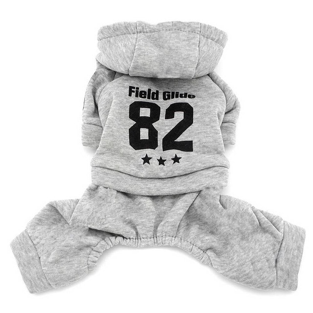 【数量限定】Ranphy トイプードル/シャツ 犬の冬のコート 犬用服 犬の冬服 犬洋服 カバーオール 可愛ドッグウェア 小型 犬 ウェア 小型犬用 雨/風/雪/防寒 グレー S