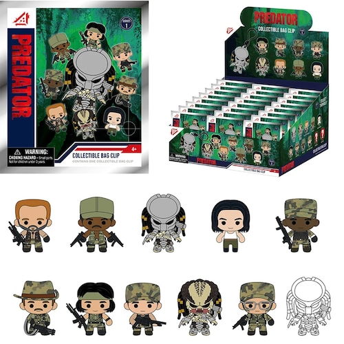 モノグラム フィギュラル バッグ クリップ プレデター シリーズ1 1パック 未開封