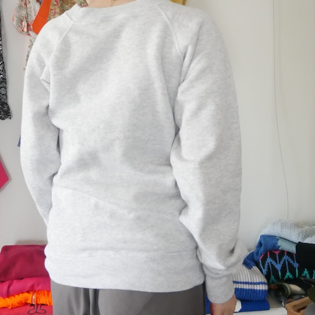 90s US Hanes gray plain sweat