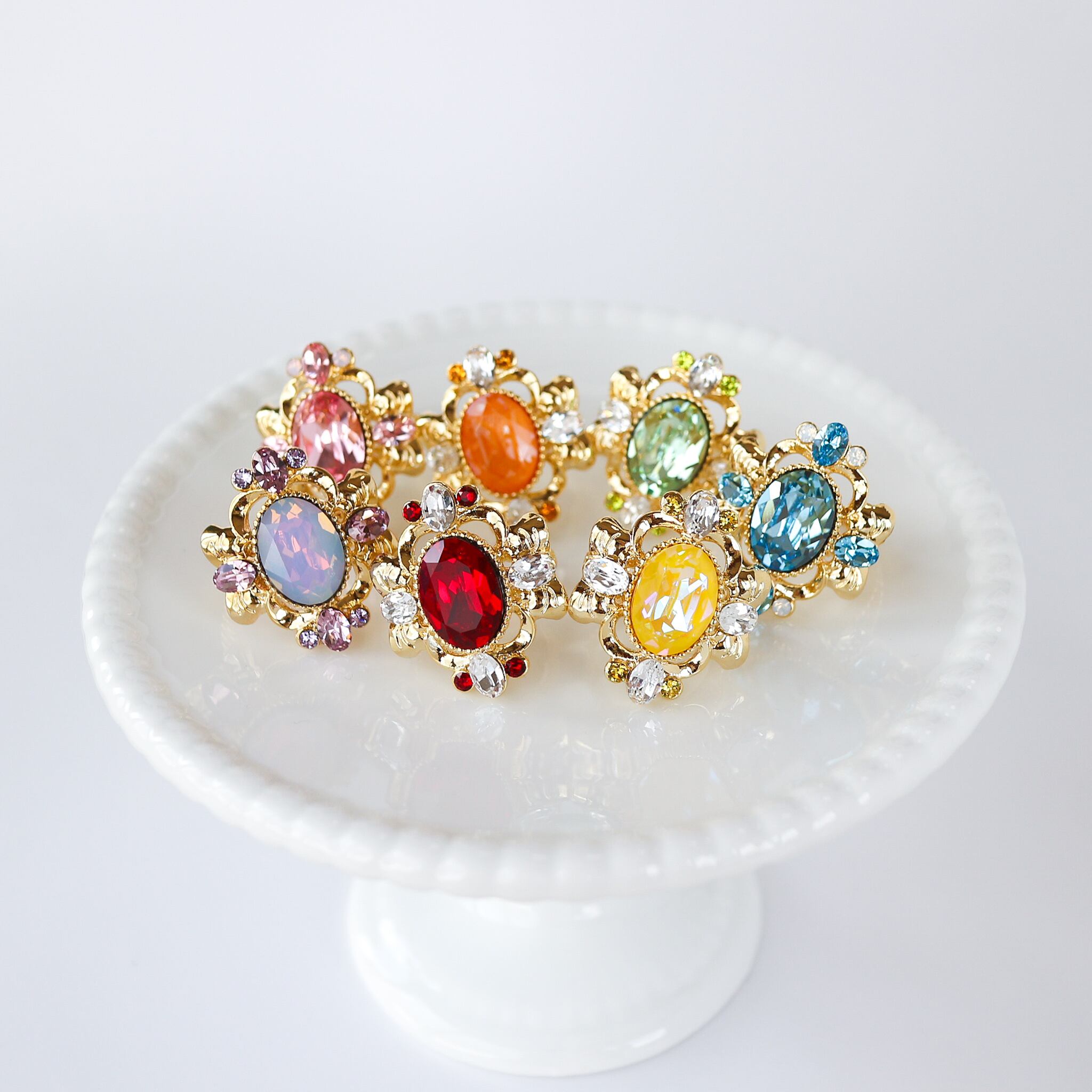 Decorative ring (purple blue) | マルベリコ