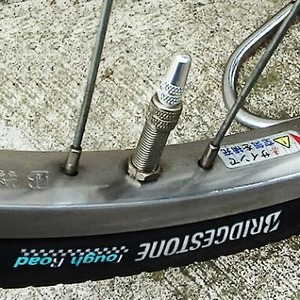 激カンタム・ 究極バルブ 自転車用 静電気除去 摩擦低減