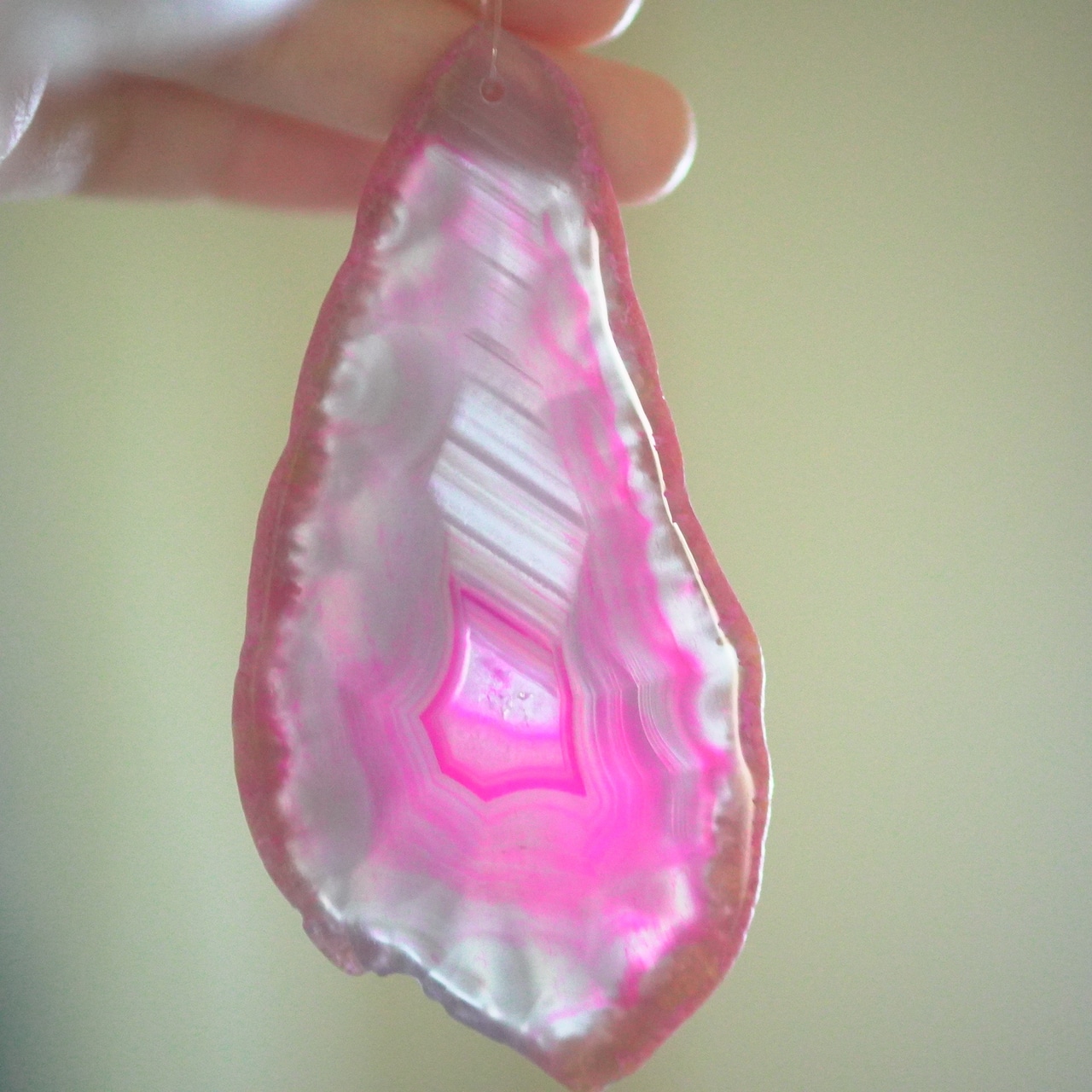 Milky Way - アゲートヒーリングチャイム / Agate Sun Catcher Wind Chime 993