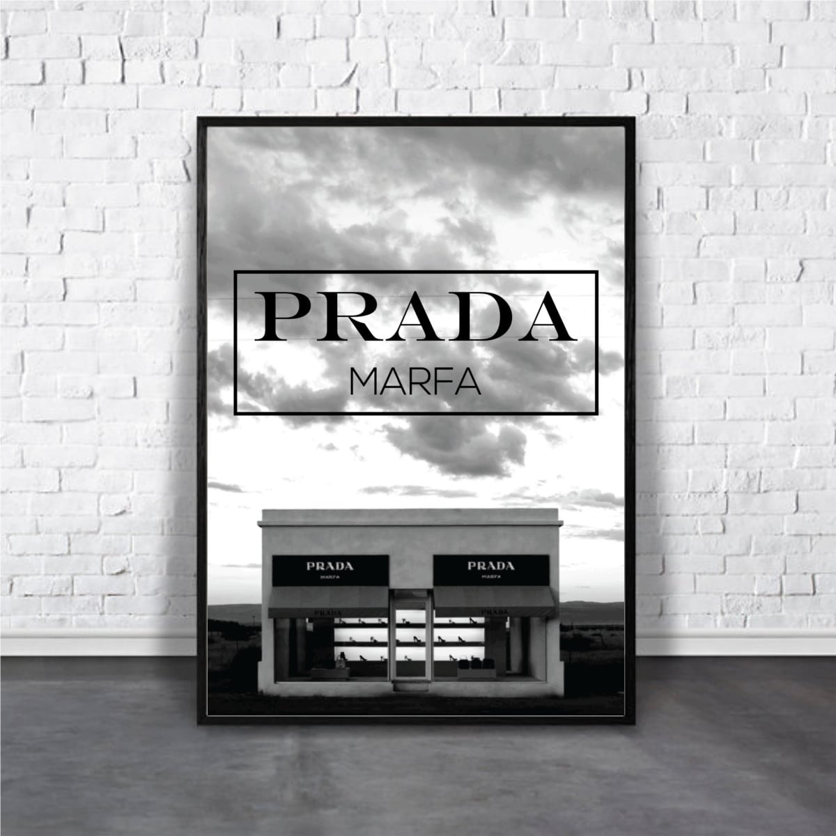 Prada Marfa ポスター 額付き 【公式通販】