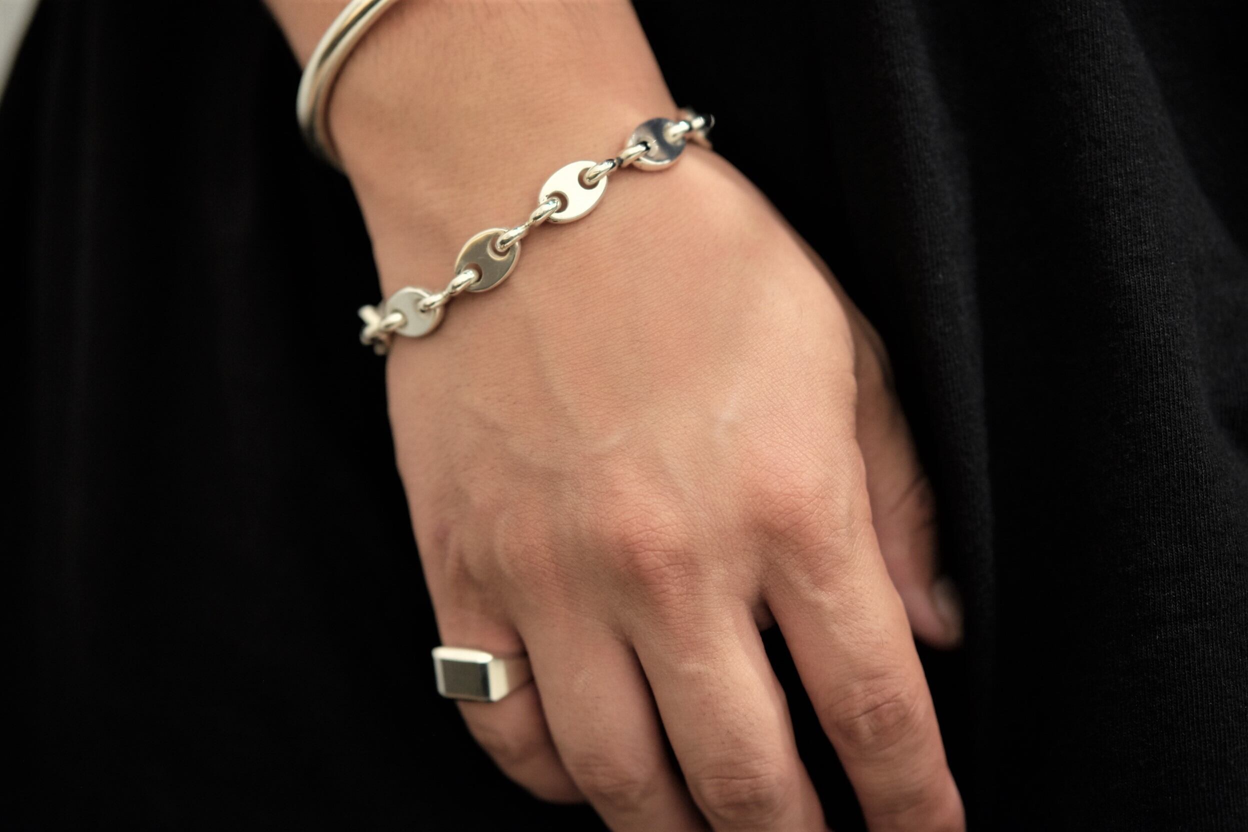 TH chain bracelet (medium) | ANSOUL