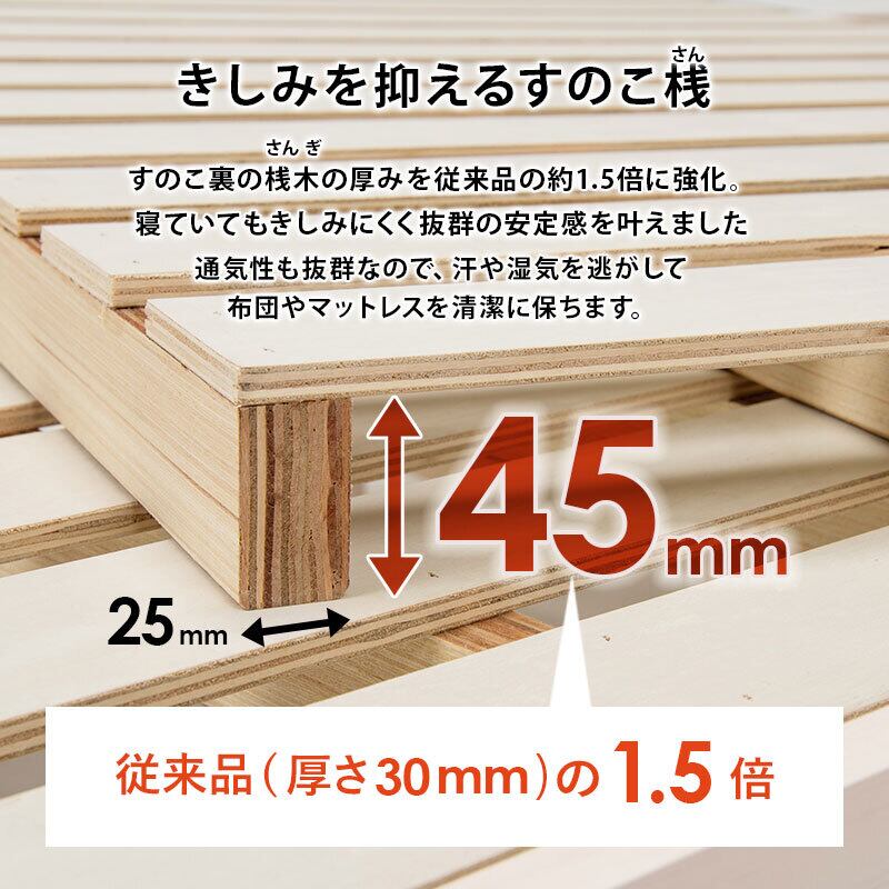 組立簡単 マットレス付シングルベッド ネジなし、工具不要で簡単 組立簡単 マットレス付シングルベッド ネジなし、工具不要で簡単