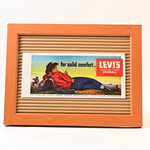 50's Levi's Advertising Ink Blotter 36