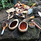 カヌー型カップの手作りキット MY CANOE CUP WHITTLING KIT