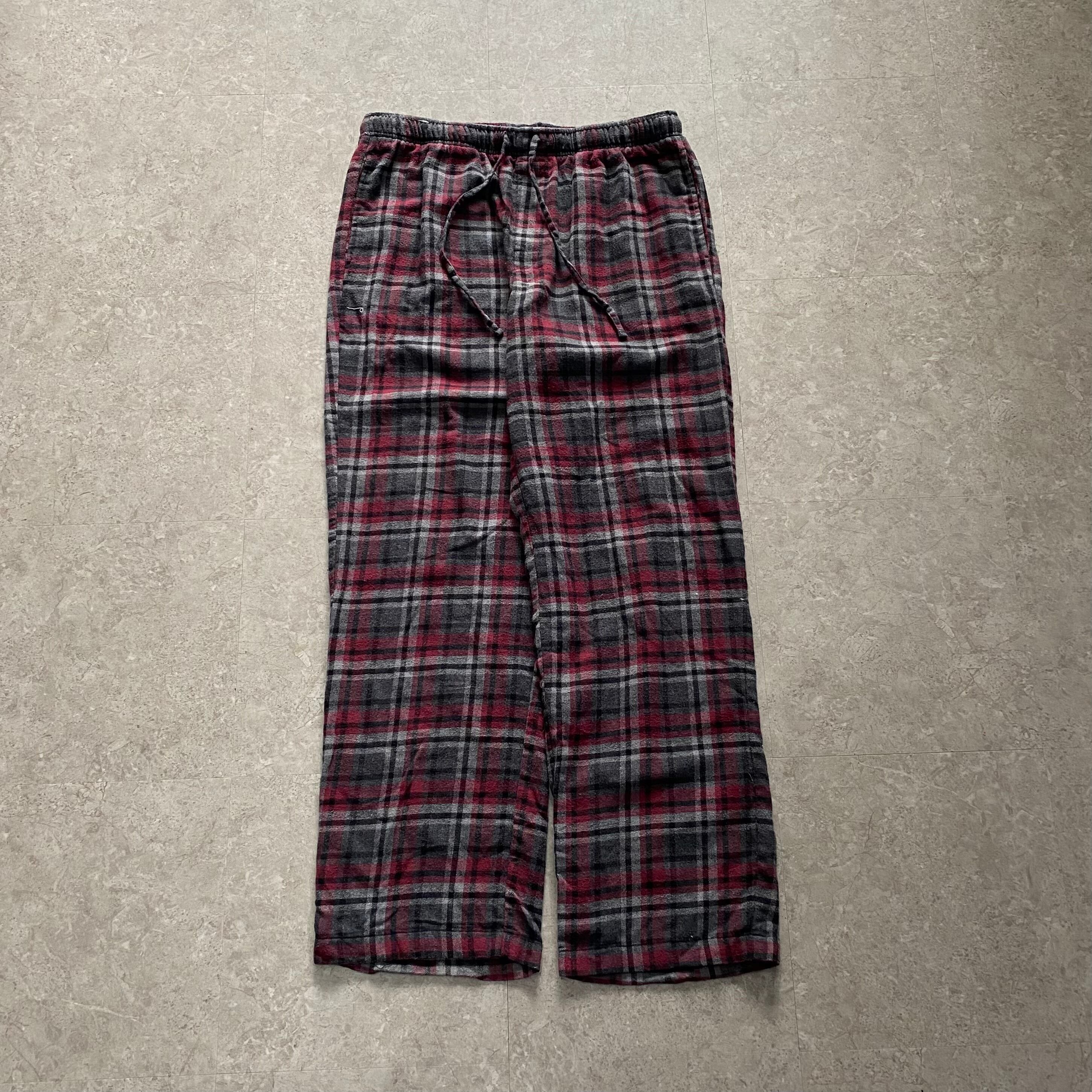 00s Croft&Barrow check pattern pajamas pants【仙台店】