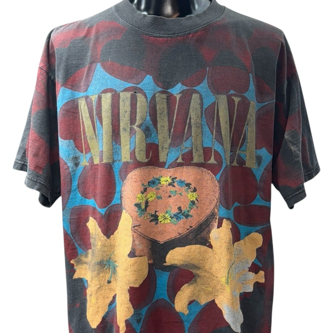 NIRVANA】ニルヴァーナ 90s オリジナル HEART SHAPED BOX Tシャツ