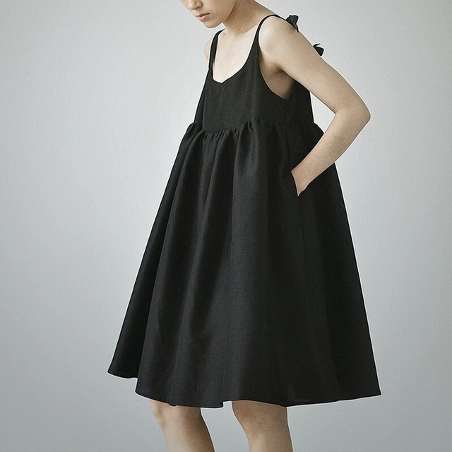 Double Ribbon Suspender ショートワンピース [26010426]