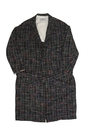 OVERSIZED CHSTER GOWN (TWEED)