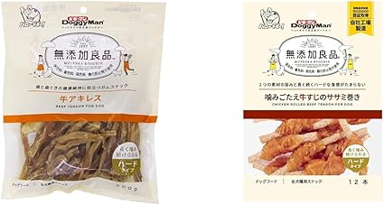 12個セット】ドギーマン 無添加良品 牛アキレス