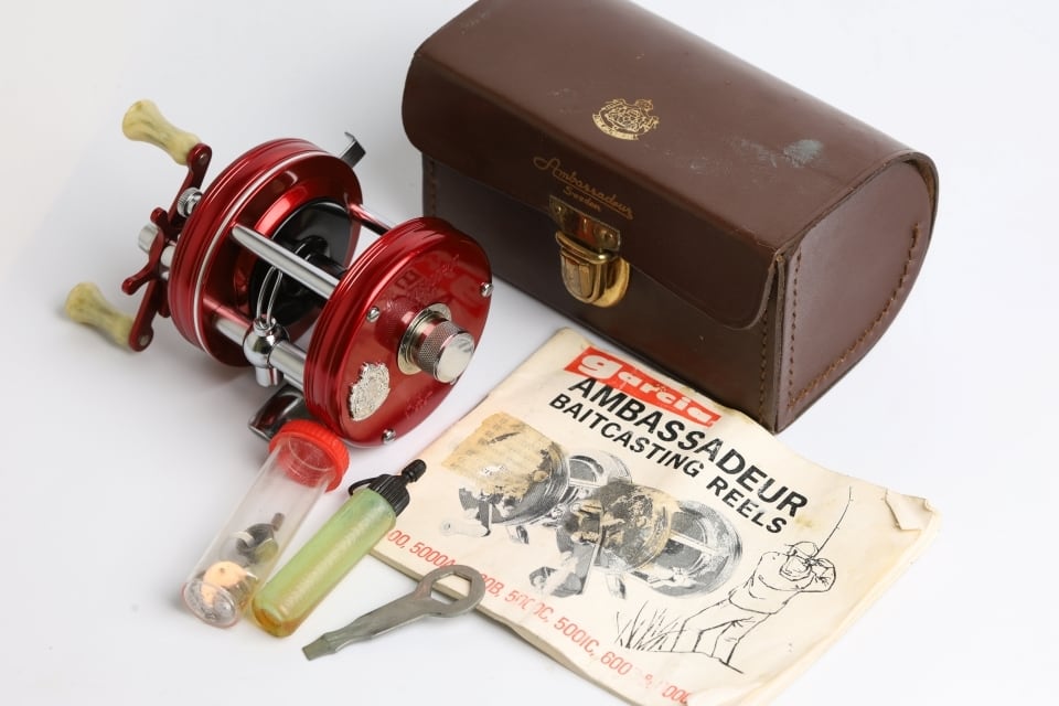 アブガルシア　Ambassador　5000 リムステッカーモデル アブガルシア アンバサダー 5000 801000 レアなリムステッカー