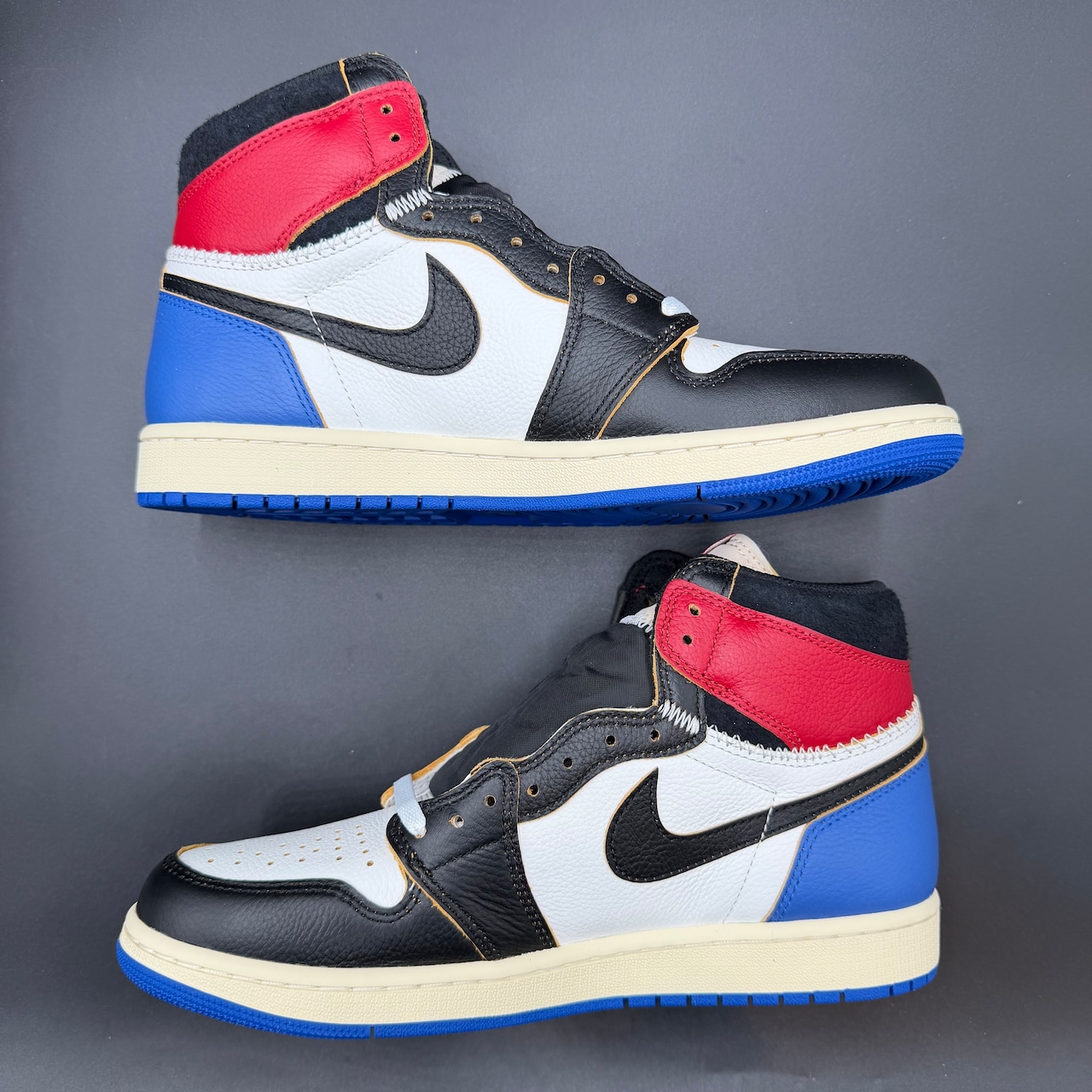 @yousuke912様専用 FRAGMENT DESIGN × UNION × NIKE AIR JORDAN 1 HIGH OG BLACK/VARSITY RED IO7847-002