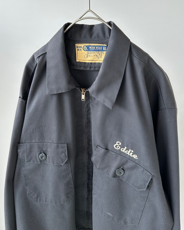 -Work Wear Corpration- Vintage 70s M Work Jacket