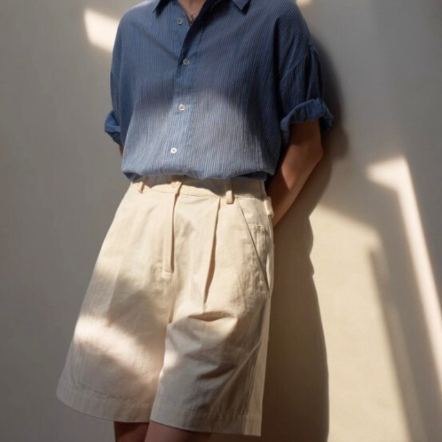 リネンライクショートパンツ